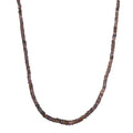 Merelani Color Change Garnet Beaded Necklace 18 Inches in Rhodium Over Sterling Silver 63.70 ctw - Sticky add to cart bar