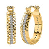 Diamond in Yellow Gold Vermeil