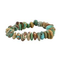PICK OF THE SHOW Turquoise Beaded Stretch Bracelet 161.50 ctw
