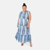 Blue Tropical Print