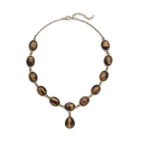 Lapis Lazuli Pendant Necklace 18-20 Inches in Silvertone 150.00 ctw