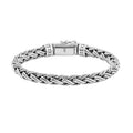 BALI LEGACY Sterling Silver 12mm Braided Bracelet (6.75 In) 41.75 Grams - Sticky add to cart bar