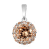 Simulated Champagne Diamond