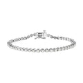 NY Closeout 10K White Gold G-H I3 Diamond Tennis Bracelet (7.00 In) 7.90 Grams 1.00 ctw - Sticky add to cart bar