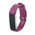 LETSFIT Stainless Steel Smart Watch with Purple Strap - Sticky add to cart bar