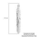 Sterling Silver Diamond-Cut Hoop Earrings 2 Grams - Sticky add to cart bar