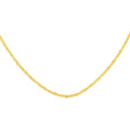 Italian 14K Yellow Gold Over Sterling Silver 1.5mm Roc Chain 20 Inches 2.70 Grams - Sticky add to cart bar