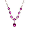 Simulated Pink Sapphire in Rosetone