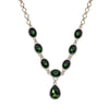 Simulated Diopside in Goldtone