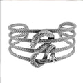 Bali Legacy Sterling Silver Dragon Cuff Bracelet (7.25 In) 58 Grams - Sticky add to cart bar