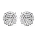 10K White Gold Luxuriant Lab Grown Diamond G-H, SI Stud Earrings 0.33 ctw - Sticky add to cart bar