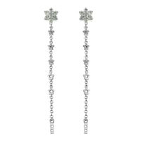 Narsipatnam Alexandrite Fancy Earrings in Platinum Over Sterling Silver 1.10 ctw