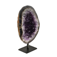 Amethyst Druzy with Stand -Large (Approx. 10130ct)