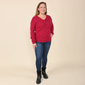 TAMSY Angora V- neck - L - Sticky add to cart bar