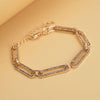 Champagne Austrian Crystal in Goldtone
