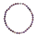 Cacoxenite Beaded Necklace 20 Inches with Magnetic Clasp in Rhodium Over Sterling Silver 425.00 ctw - Sticky add to cart bar
