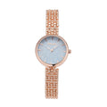 STRADA Japanese Movement Blue Stardust Dial Watch with Rosetone (26.40mm) (6.0-7.50 Inch) - Sticky add to cart bar