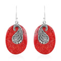 Abalone Shell Paisley Earrings - Sticky add to cart bar