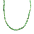 Luxoro 10K Yellow Gold Lobster Lock Tsavorite Garnet Beaded Necklace 18 Inches 57.00 ctw - Sticky add to cart bar