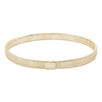 Maestro Gold Collection Italian 10K Yellow Gold Mesh Bracelet (7.00 In) (1.2 g)