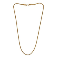 Foxtail Box Necklace 24 Inches in Stainless Steel 11.90 Grams