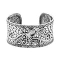 BALI LEGACY Sterling Silver Octopus Cuff Bracelet (7.50 In) 66.80 Grams - Sticky add to cart bar
