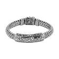 BALI LEGACY Sterling Silver Braided Chain Bracelet (7.00 In) 64.3 Grams - Sticky add to cart bar