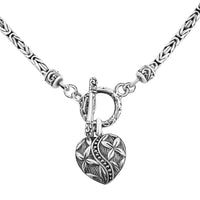 BALI LEGACY Sterling Silver Borobudur Necklace (20 Inches) 25.75 Grams