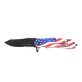 MASTER USA American Flag Pocket Knife - Drop Point - Sticky add to cart bar