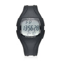 STRADA Japanese and Electronic Movement Multifunctional Key Led Dial Watch with Black Silicone Strap - Sticky add to cart bar