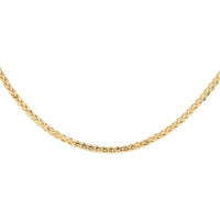OTTOMAN TREASURE 2.7mm Spiga Necklace in 18K Yellow Gold 7.50 Grams 20 Inches
