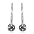 MARVEL Wolverine Hoop Earrings in Silvertone - Sticky add to cart bar